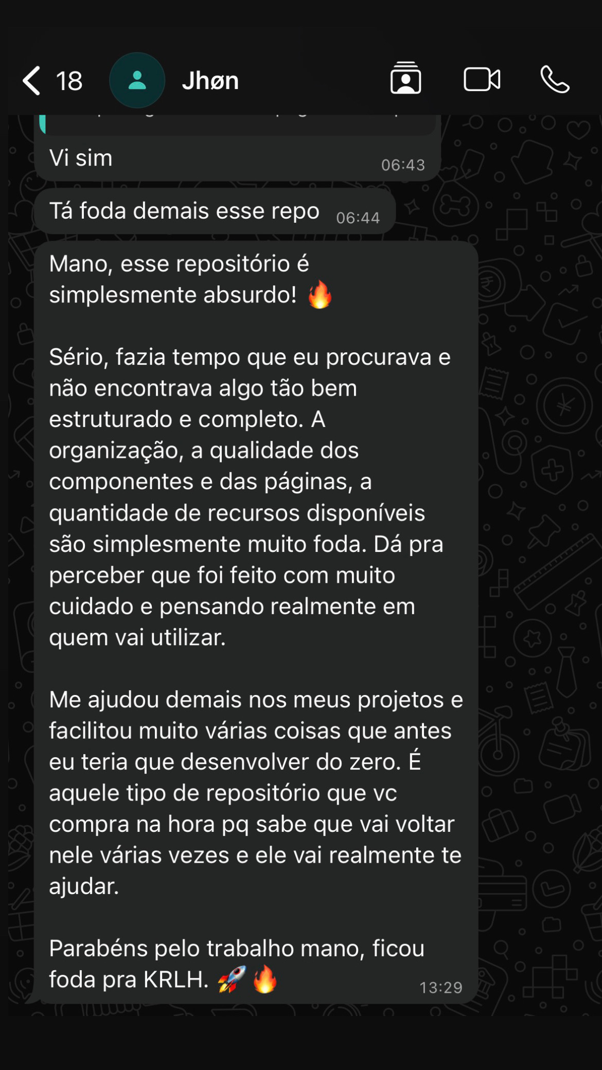 Depoimento Jhøn
